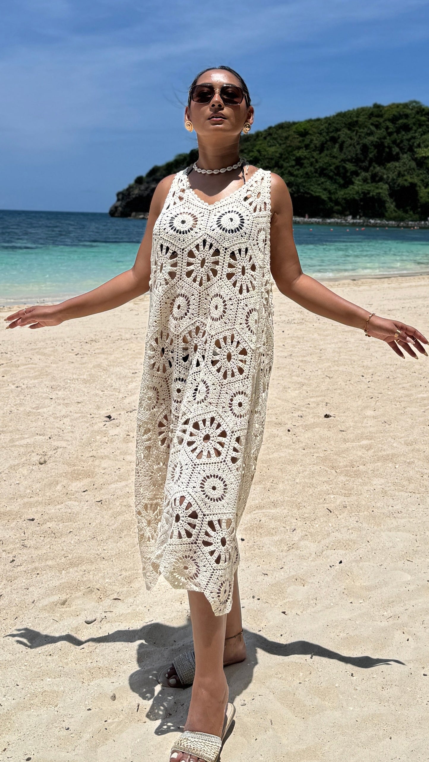 Cloud Weave Oversized Dress