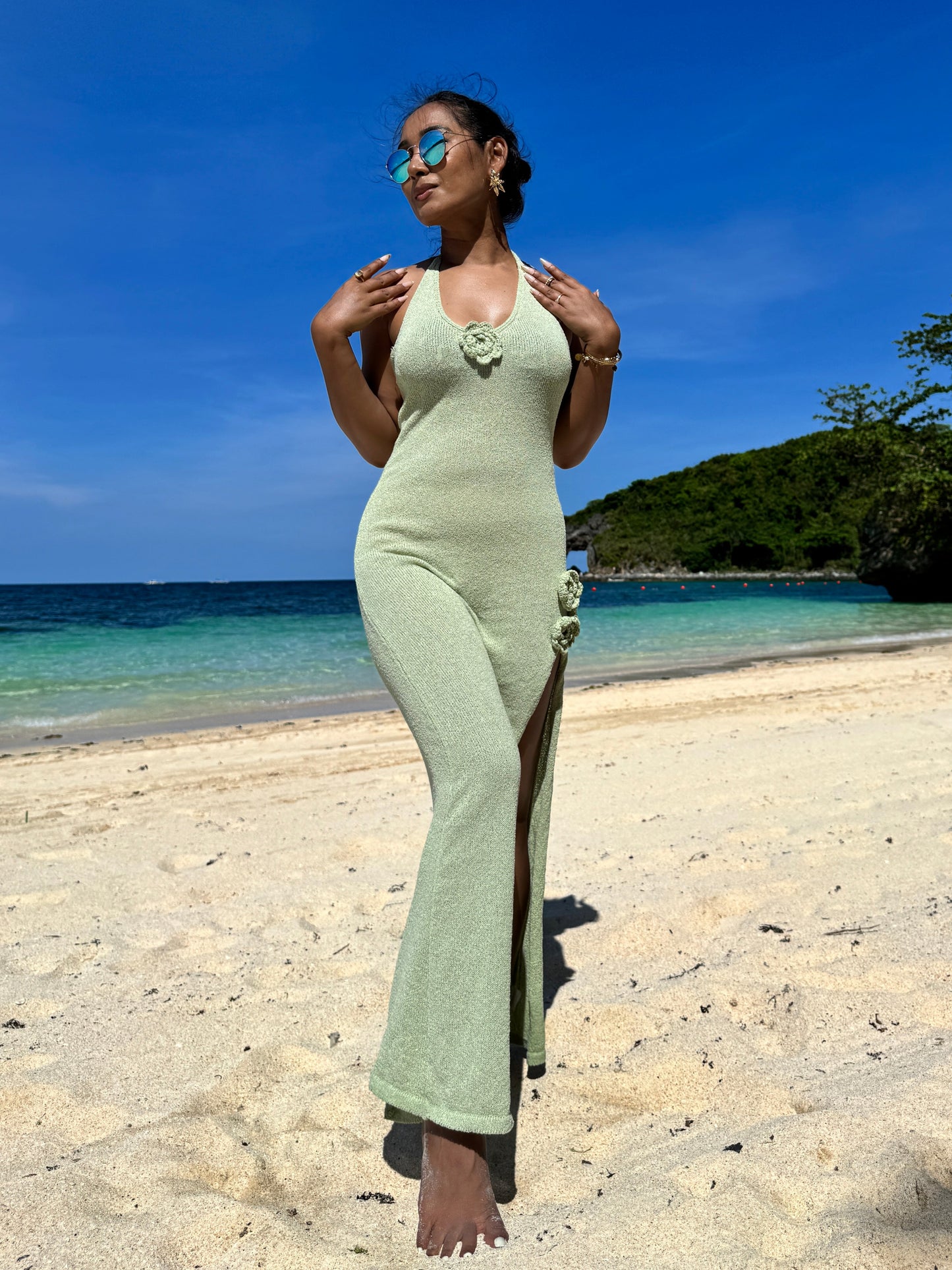 Pistachio Luxe Knit