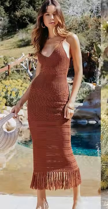 Cinnamon Glow Dress