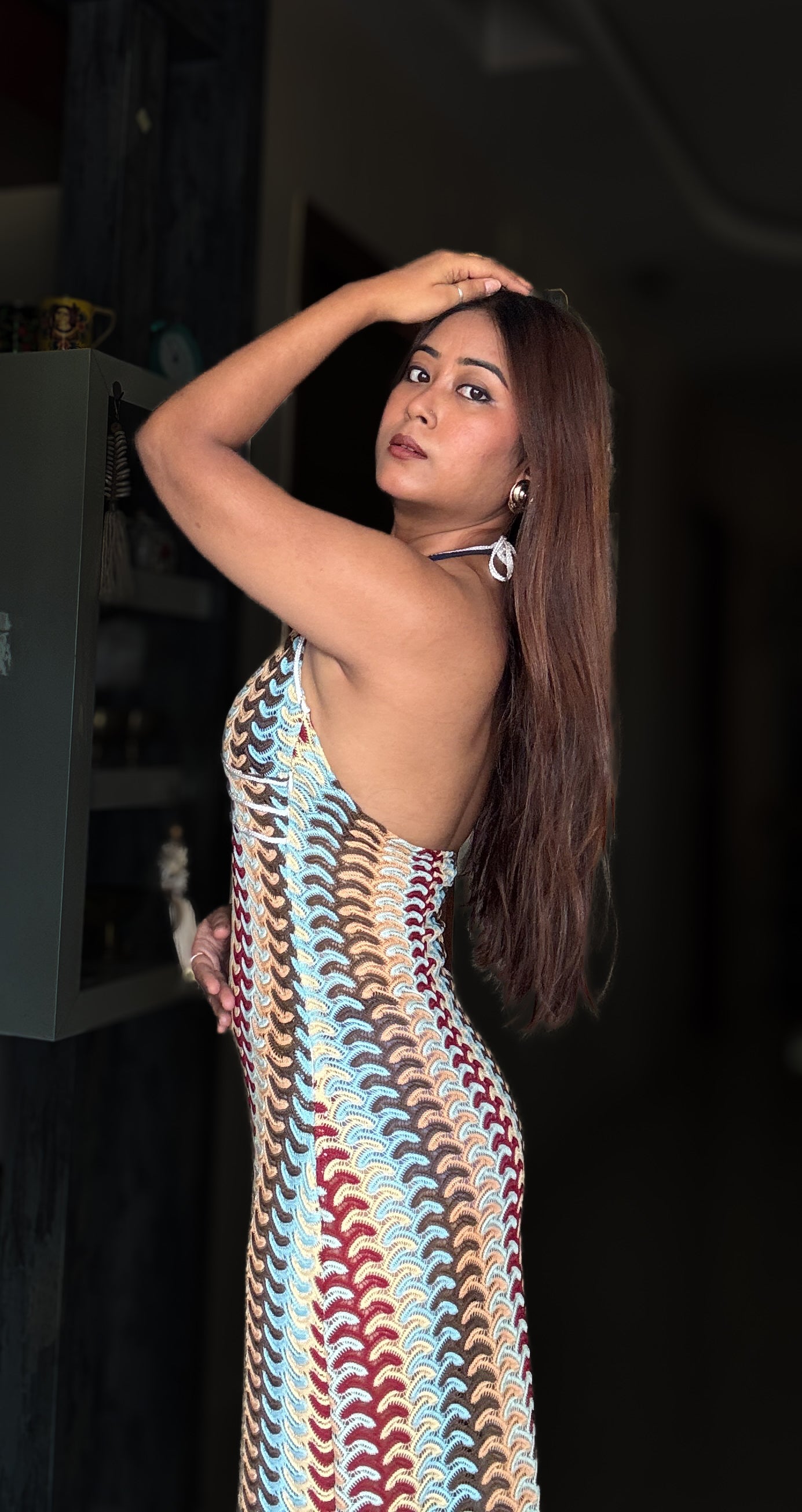 Sunset Shuffle Crochet Dress