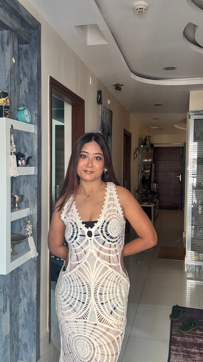 Ivory Sands Maxi Dress