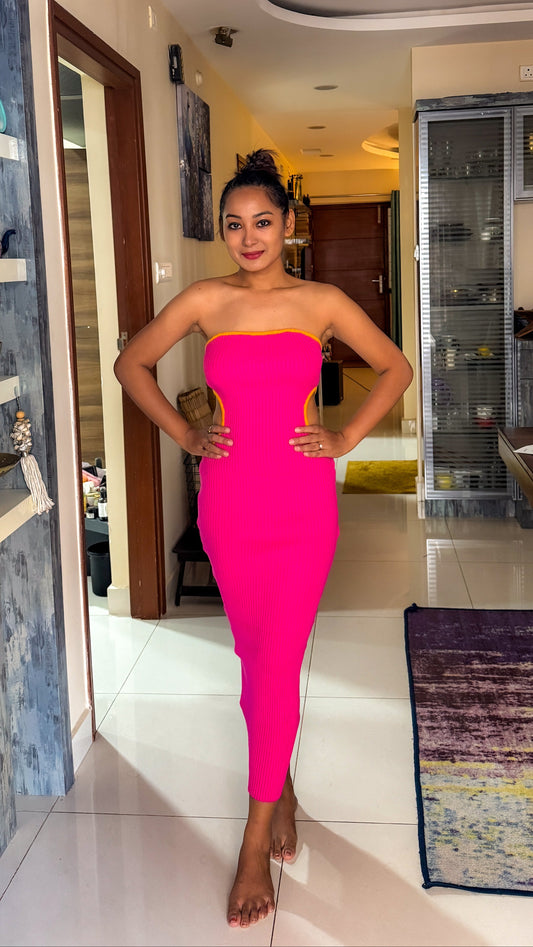 Blush Bloom Maxi Dress