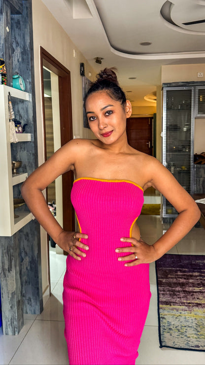 Blush Bloom Maxi Dress