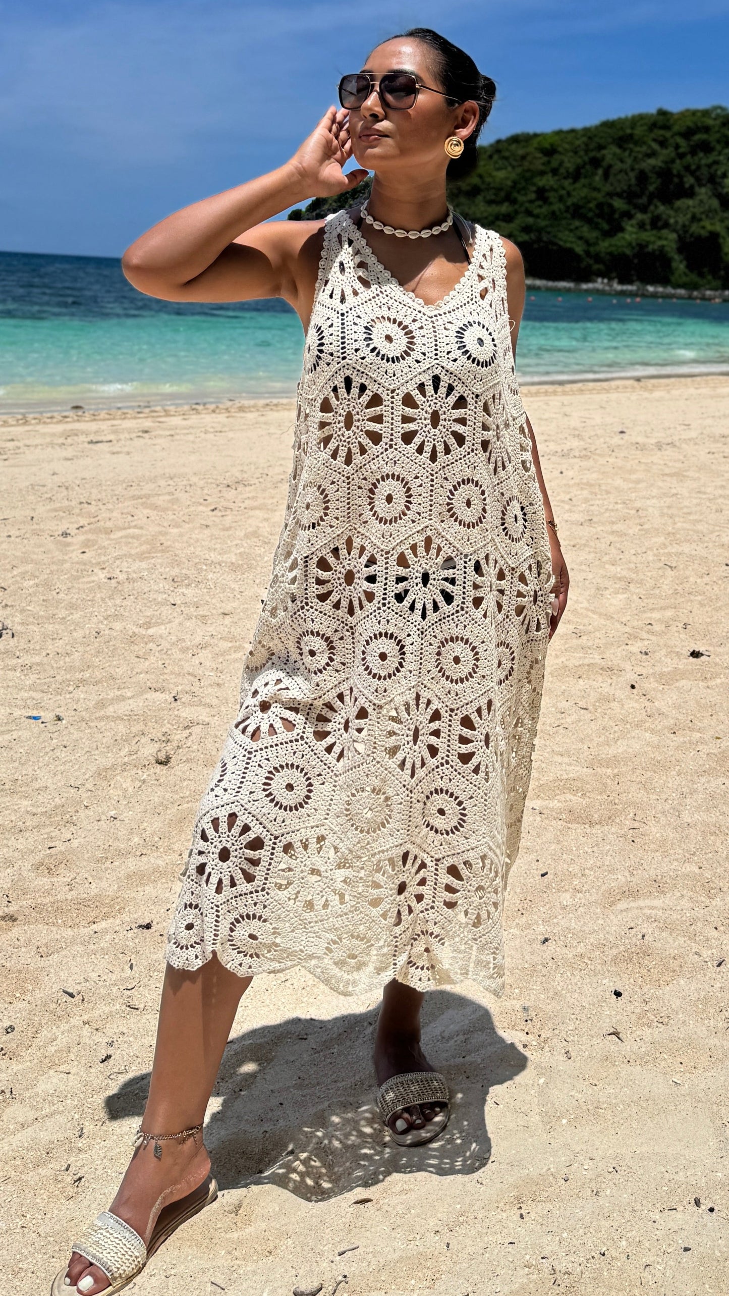 Cloud Weave Oversized Dress