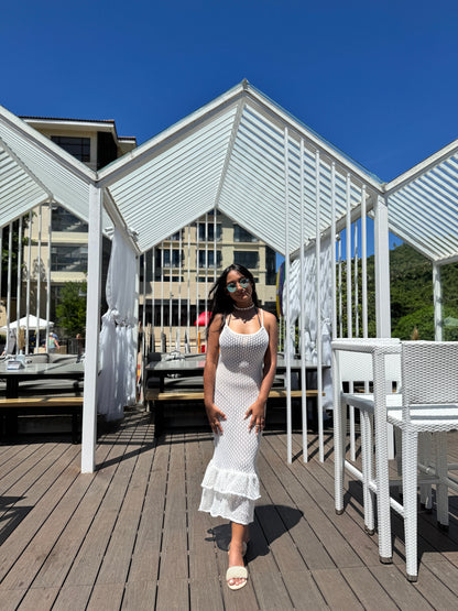 Ripple Romance Knitted Dress