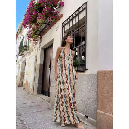 Sunset Shuffle Crochet Dress