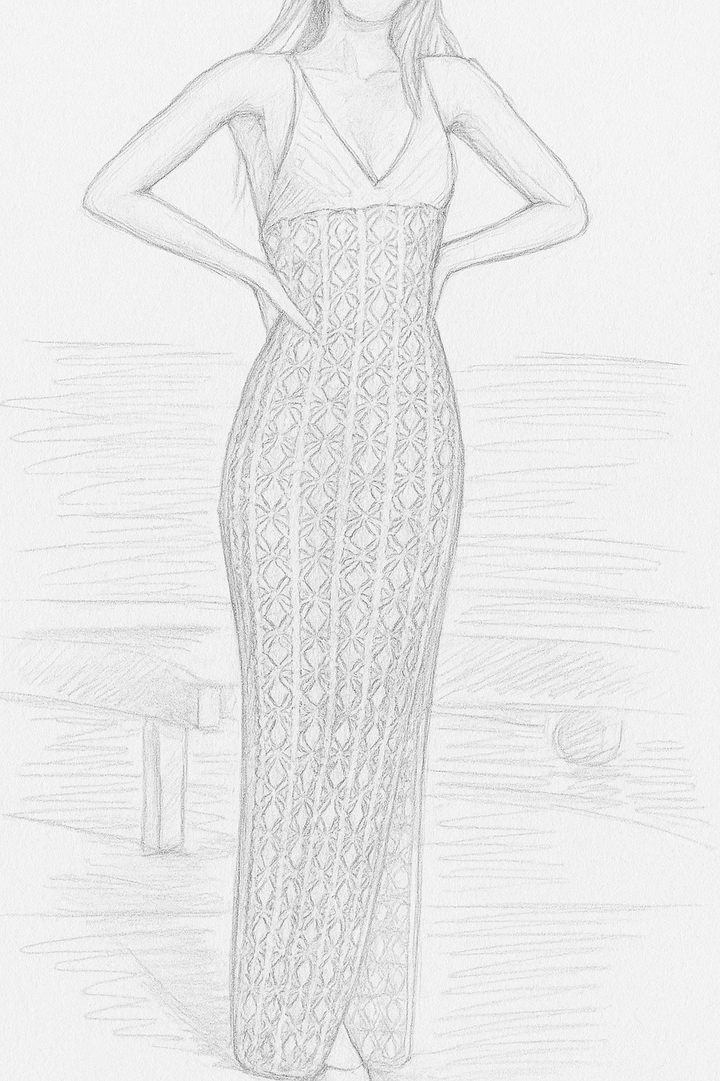 Tangerine Daze Knit Dress